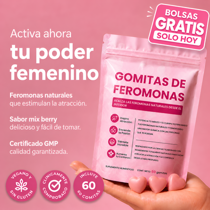 Gomitas de Feromonas Despierta sus deseos