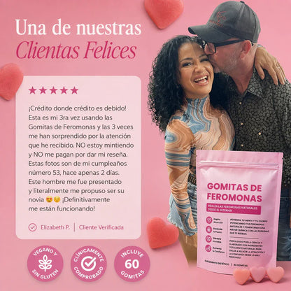 Gomitas de Feromonas Despierta sus deseos